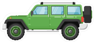 Extreme Travel Vehicle Sticker