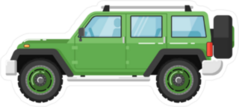 Extreme Travel Vehicle Sticker