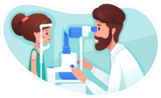 Eye Clinic Appointment Optometrist Sticker