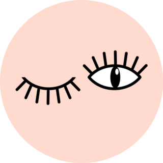 Eye Doodles Hand Drawing Sticker