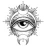 Eye Of Providence Celestial Sticker