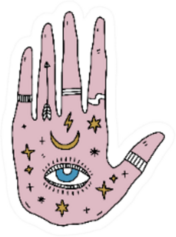 Eye Of Providence Magic Hand Sticker