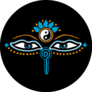 Eyes Of Buddha, Symbol Of Wisdom Sticker