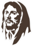 Face Of Jesus Sticker