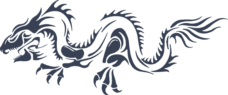 Facinating Dragon Sticker