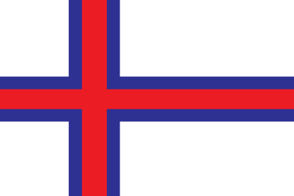 Faeroe Island Flag Sticker