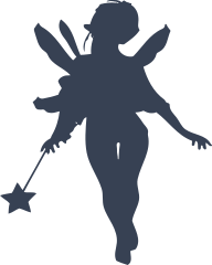 Fairy Bowing Sticker