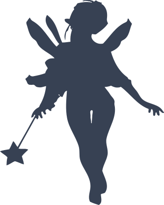 Fairy Bowing Sticker