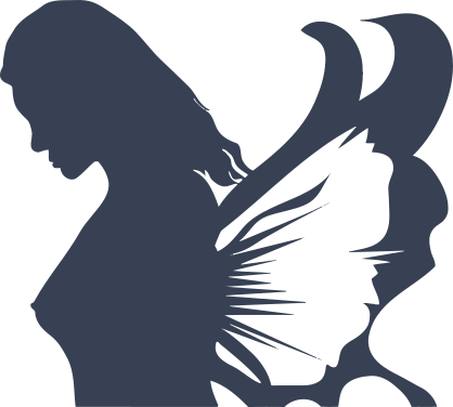 Fairy Looking Down Sticker