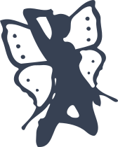 Fairy On Knees Sticker