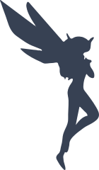 Fairy Pouting Sticker