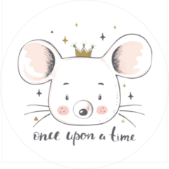 Fairy Tale Crown Sticker