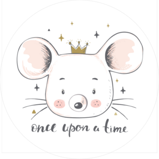 Fairy Tale Crown Sticker