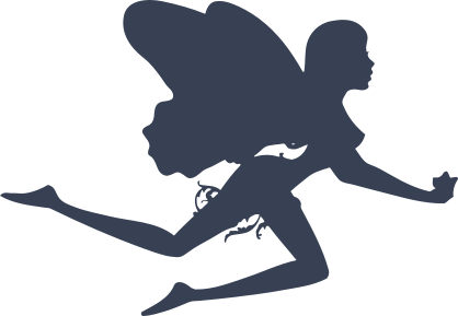 Fairy With Delivery Sticker