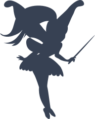 Fairy With Long Hair Sticker