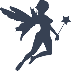 Fairy With Star Wand Sticker