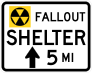 Fallout Shelter 5 Miles Straight Sticker