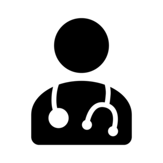 Family Doctor Icon Transfer Sticker