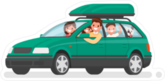 Family Road Trip Sticker