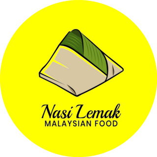 Famous Malaysia Food Nasi Lemak Sticker