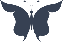 Fancy Butterfly Sticker