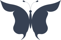 Fancy Butterfly Sticker