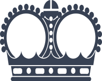 Fancy Detailed Crown Sticker