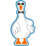 Fancy Goose Sticker