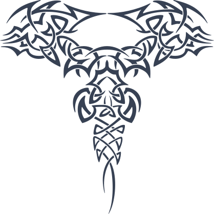 Fancy Tribal Design Sticker