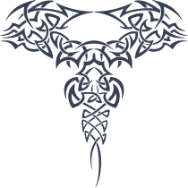 Fancy Tribal Design Sticker