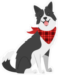 Farm Dog Sticker