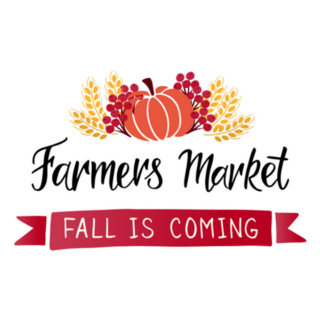 Farmers Market Fall Is Coming Sticker