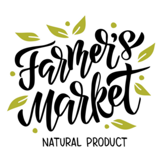 Farmers Market Natural Product Farm Sticker