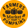 Farmers Market Pumpkins Sticker