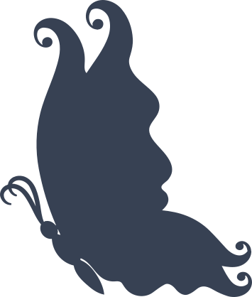 Fascinating Butterfly Sticker