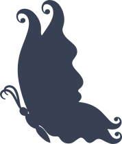 Fascinating Butterfly Sticker