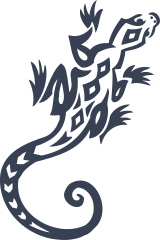 Fascinating Lizard Gecko Sticker