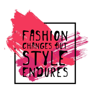 Fashion Changes, But Style Endures Sticker