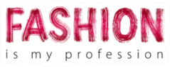 Fashion Is My Profession Sticker