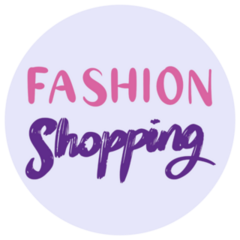Fashion Shopping Lettering Sticker