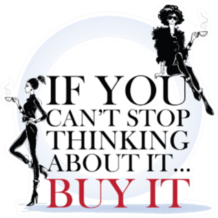 Fashionable Quote Sticker