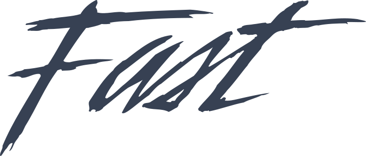 Fast Vinyl Lettering Sticker