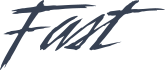 Fast Vinyl Lettering Sticker