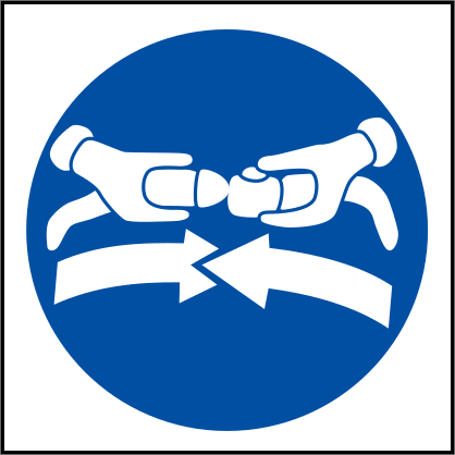 Fasten Seatbelts Sign Sticker