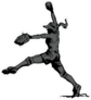 Fastpitch Softball Player Pitching Sticker