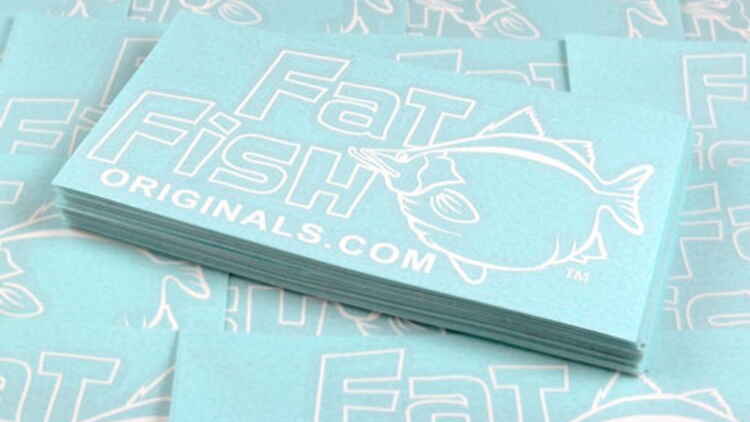 Fat Fish Originals Custom Cut Out Stickers