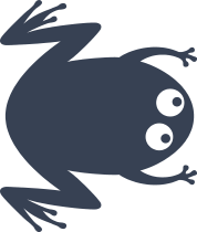 Fat Frog Toad Sticker
