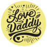 Fathers Day Love Daddy Sticker