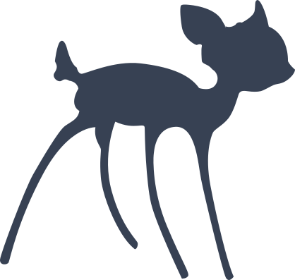 Fawn Deer Sticker