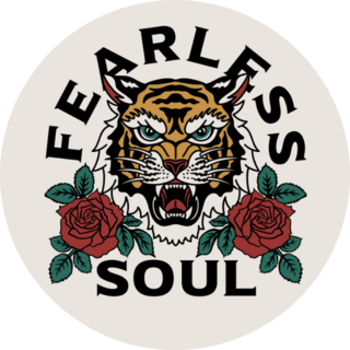 Fearless Tiger Sticker